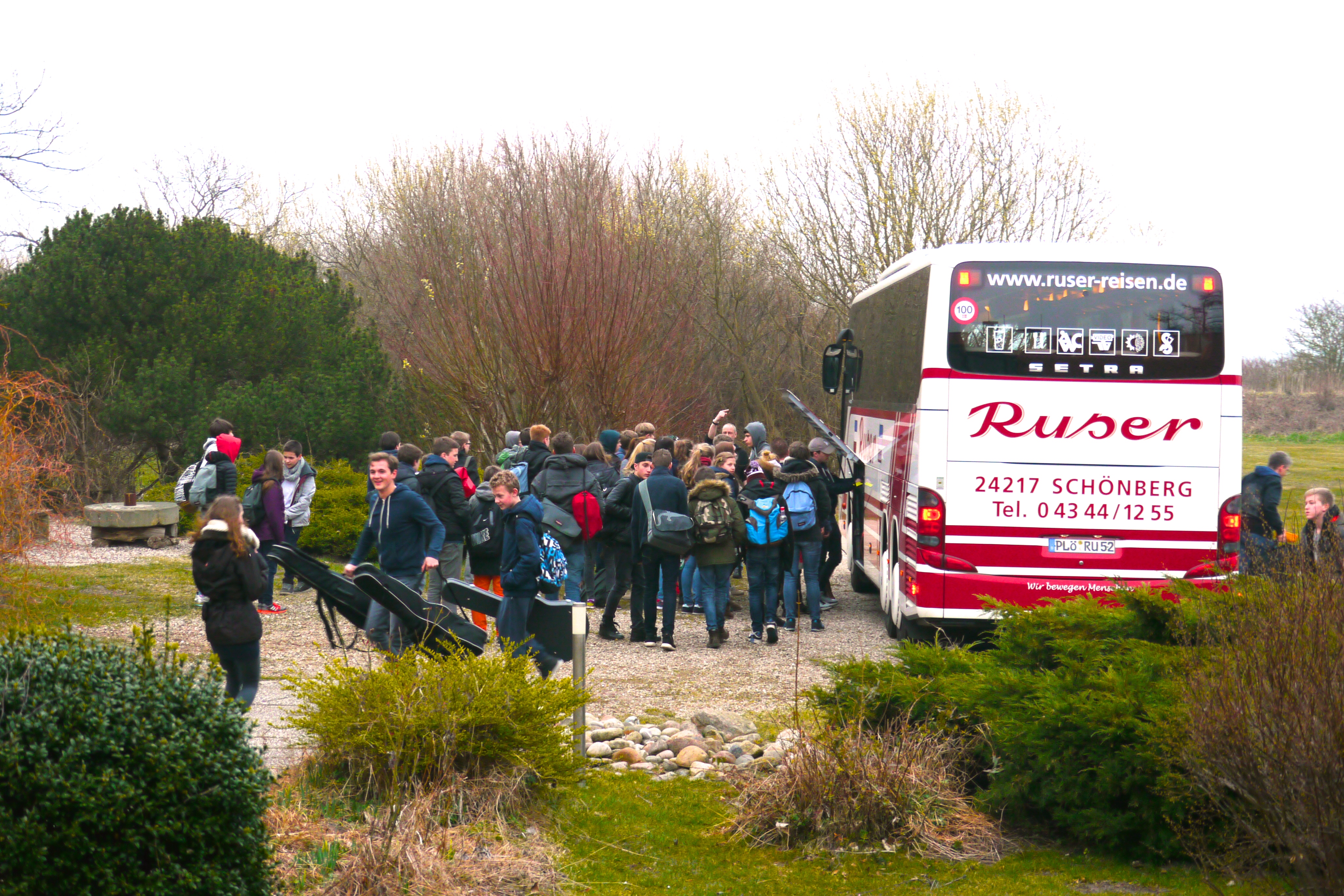 Ankunft in Hohenfelde