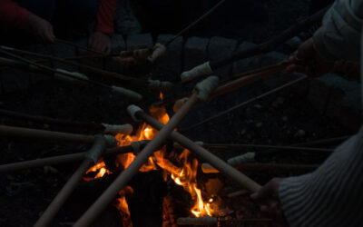 Entzündet das Feuer, es gibt Lagerolympiade